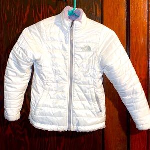 Girls north face coat